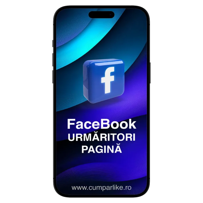 Cumpără Urmăritori Pagină Facebook