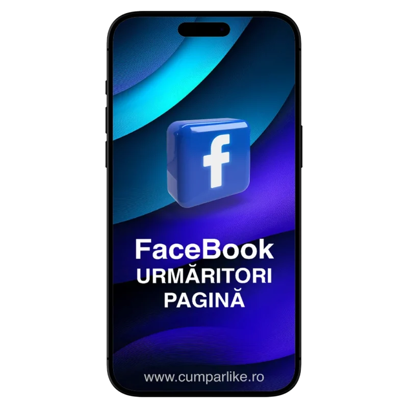 Cumpără Urmăritori Pagină Facebook