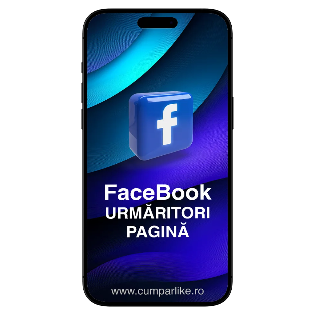 Cumpără Urmăritori Pagină Facebook