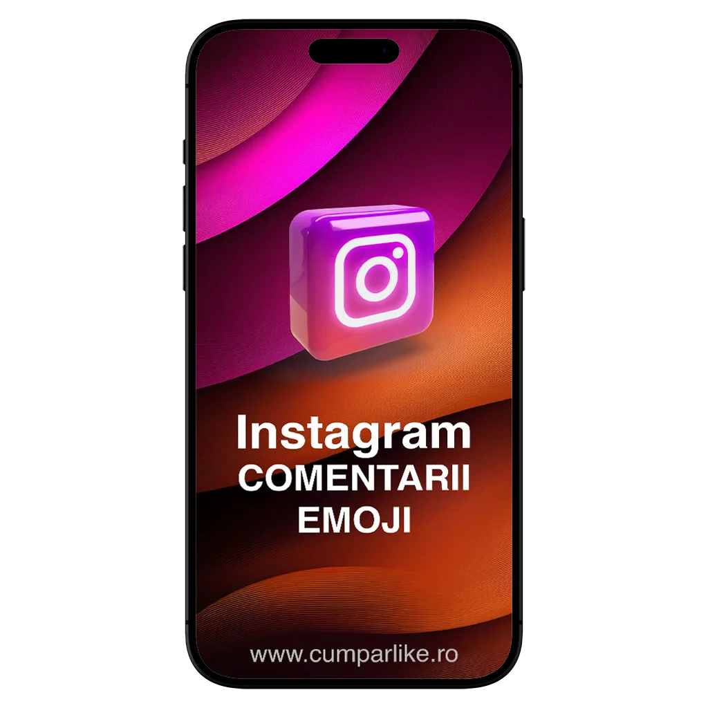 Cumpără Comentarii Instagram - Emoji