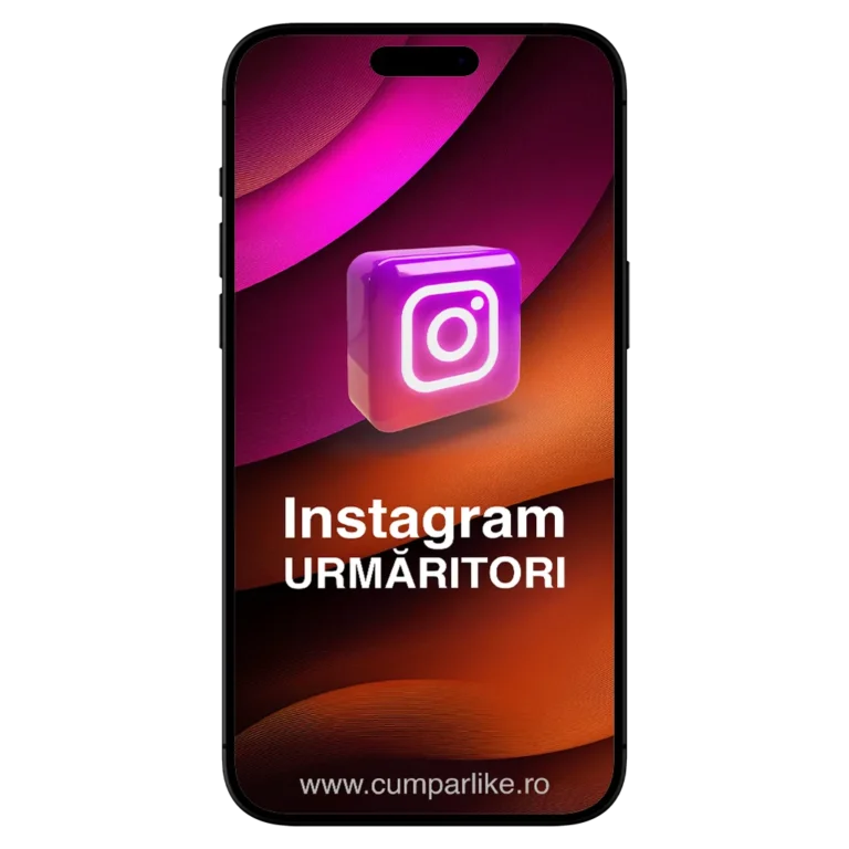 Cumpără Urmăritori Instagram