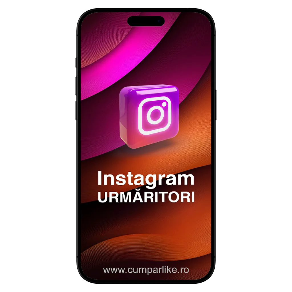 Cumpără Urmăritori Instagram