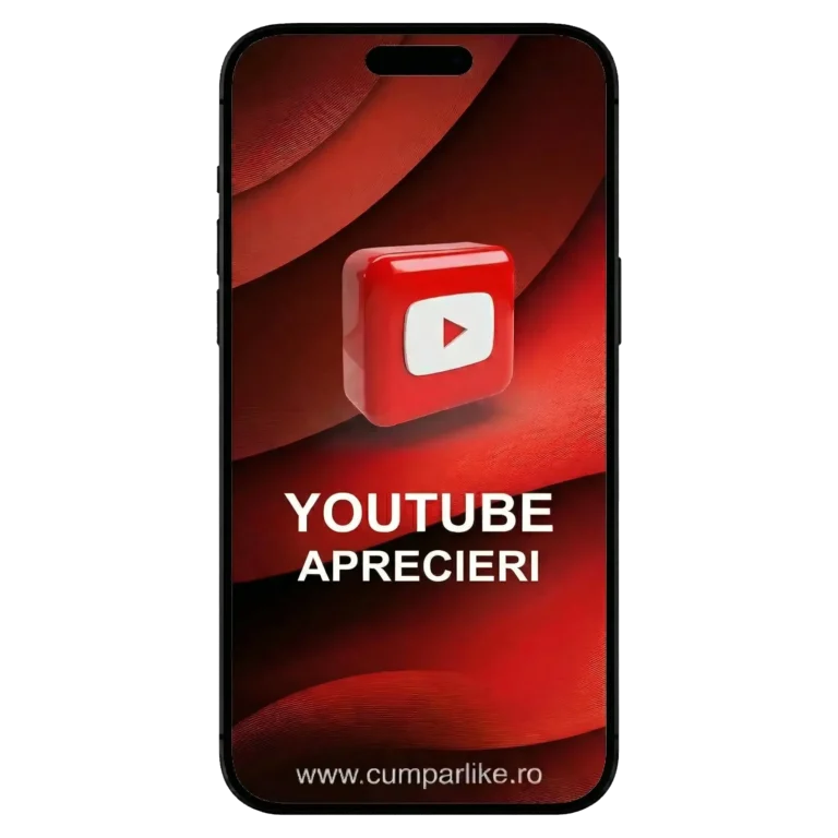 Aprecieri Youtube - Youtube Likes - CumpărLike